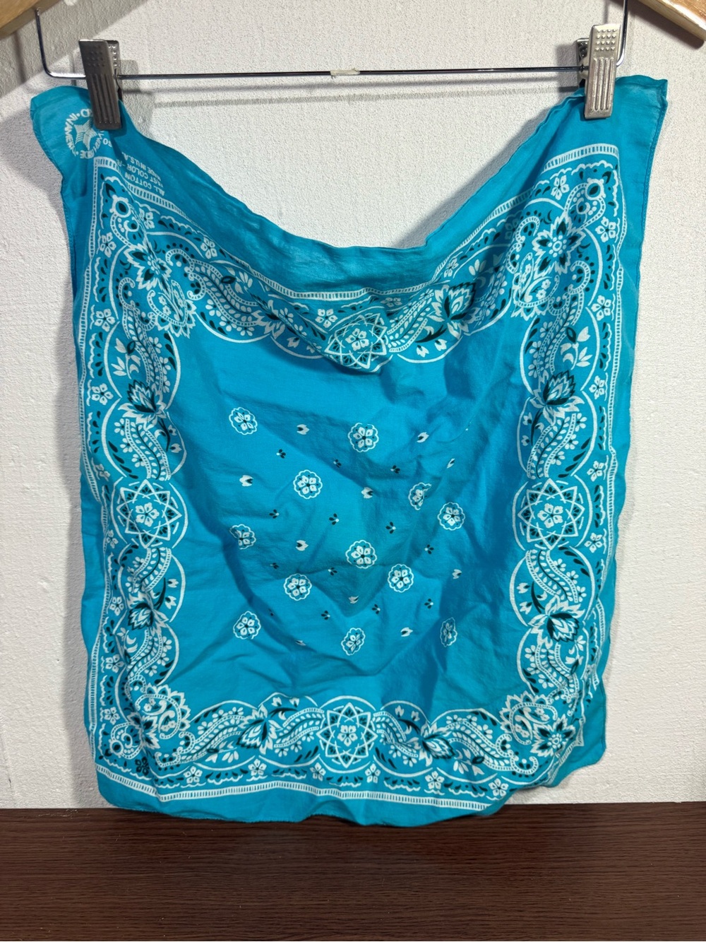 Paisley Bandana Made In America Vintage